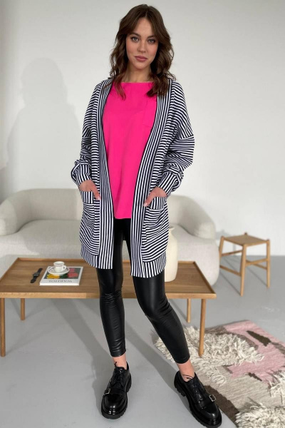 Кардиган Rumoda 2121 полоска - фото 1