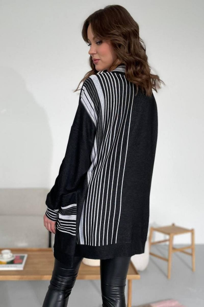 Кардиган Rumoda 2121 черный - фото 3