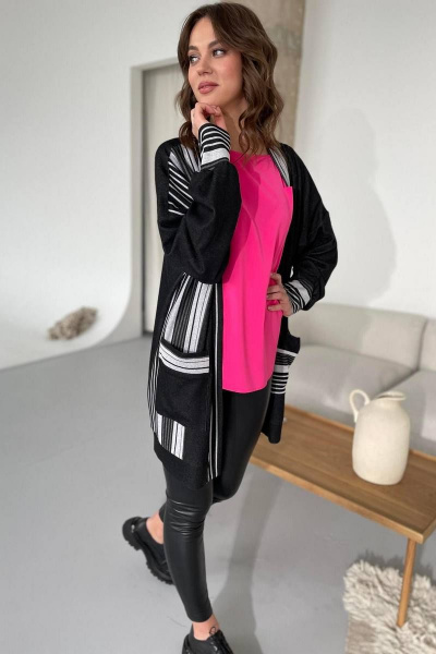 Кардиган Rumoda 2121 черный - фото 10