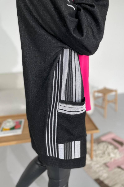 Кардиган Rumoda 2121 черный - фото 9