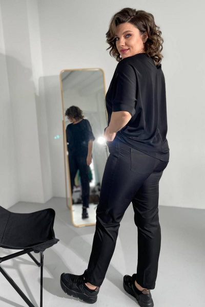 Блуза Rumoda 2109 черный - фото 6