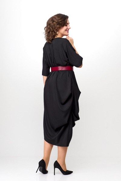 Платье ANASTASIA MAK 1100.Р черный - фото 4