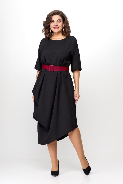 Платье ANASTASIA MAK 1100.Р черный - фото 2