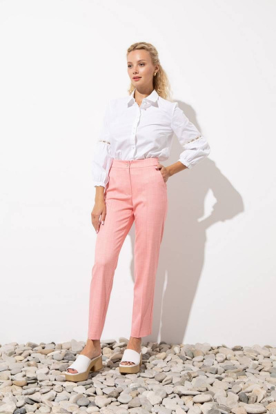 Брюки классические зауженные со стрелками длиной 7/8 Femme & Devur 9961 1.14F(164) - фото 2