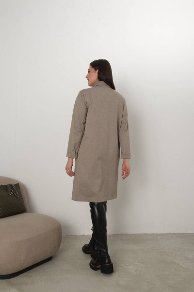 Платье деловое из трикотажа прямого силуэта Femme & Devur 80097 1.32BF(170) - фото 2