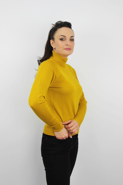 Свитер Полесье С3433-17 7С1582-Д43 158,164 янтарный_блеск - фото 2