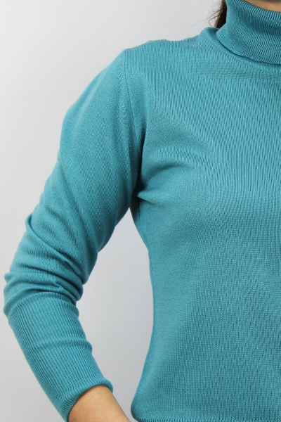 свитер реглан из трикотажа с отложным воротником Полесье С3571-20 0С2128-Д43 158,164 порселайн - фото 3