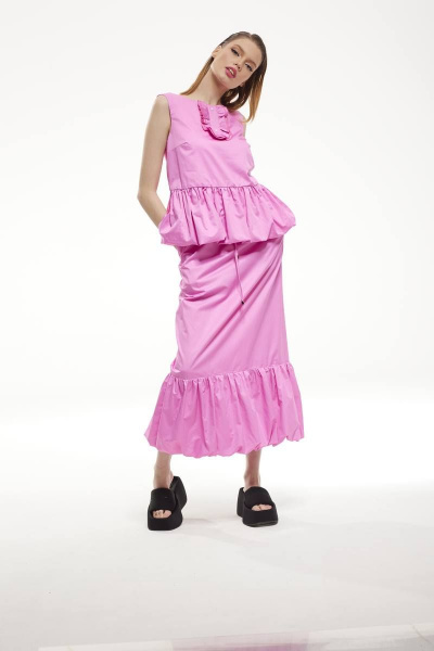 Блуза, юбка Vesnaletto 3351. - фото 8