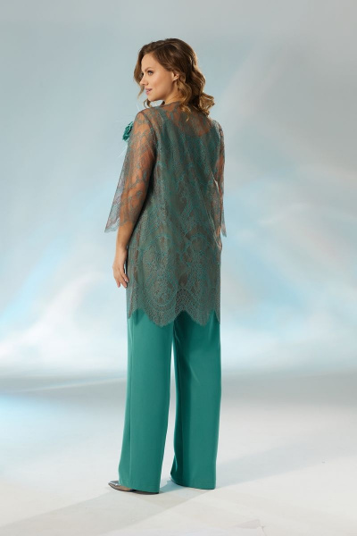 Модные прямые брюки из струящейся вискозной ткани Elady 4245 - фото 3