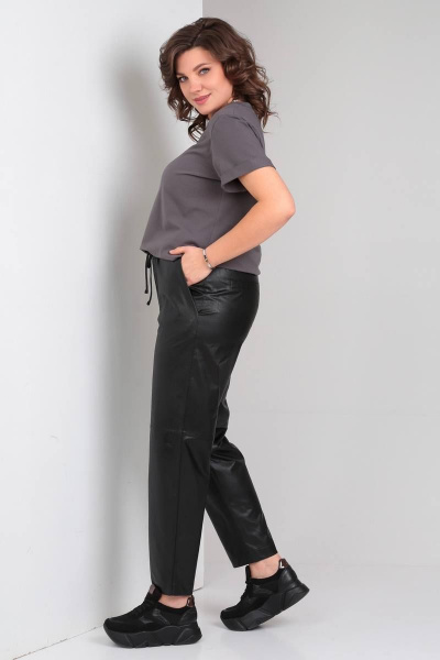 Брюки Bliss 457 черный - фото 7