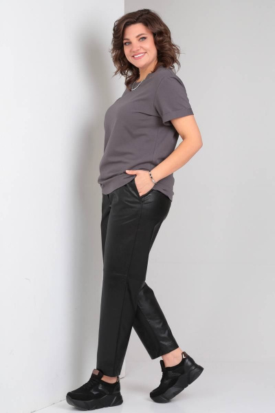 Брюки Bliss 457 черный - фото 4