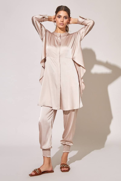 Туника Rivoli 7129.1 золотисто-бежевый - фото 2