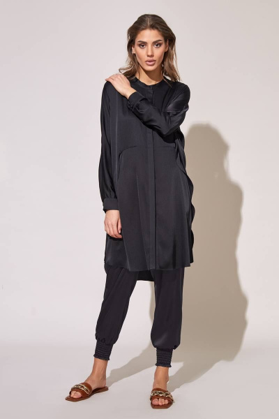 Брюки, топ, туника Rivoli 7129+2302+5164 черный - фото 3