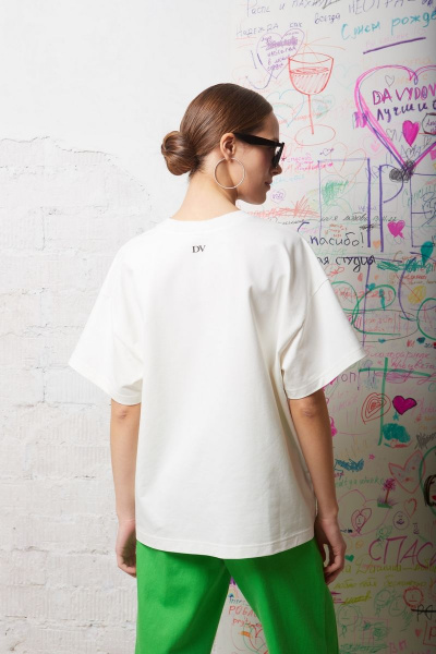 Майка DAVYDOV 9194 белый - фото 5