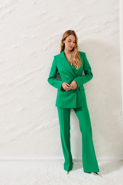 Жакет полуприлегающего силуэта из летнего полотна ANNETE A5145 - фото 2