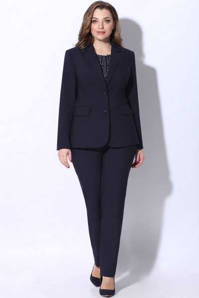Блуза, брюки, жакет LeNata 31796 синий - фото 5