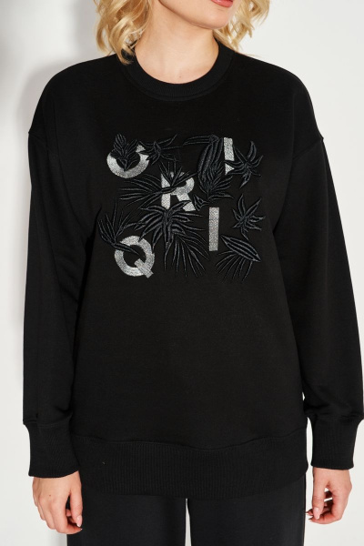 Джемпер KOKOdea 215430 черный - фото 3