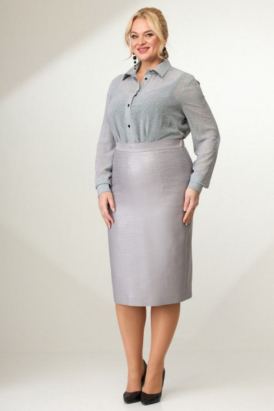 Юбка карандаш классическая деловая до колена Angelina & Сo 795 - фото 2