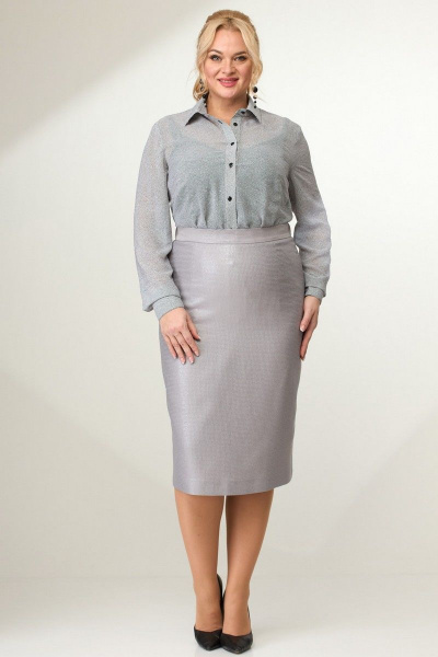 Юбка карандаш классическая деловая до колена Angelina & Сo 795 - фото 1