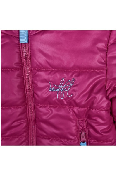 Демисезонная детская куртка с мембраной и утеплителем Bell Bimbo 163030 фуксия - фото 3