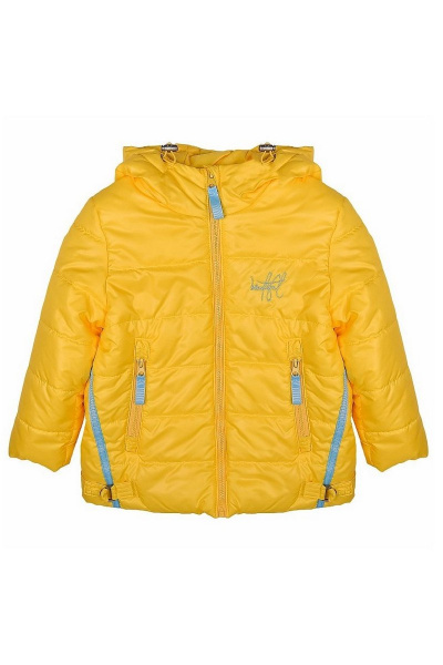 Демисезонная мембранная куртка для девочки с утеплителем синтепон Bell Bimbo 163030 лимон - фото 1