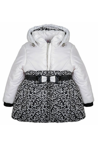 Куртка демисезонная из мембранной плащевой ткани Bell Bimbo 163031 набивка/молоко - фото 2