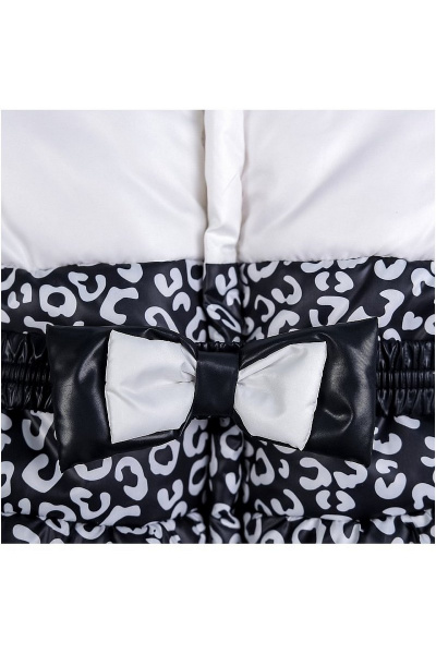 Куртка демисезонная из мембранной плащевой ткани Bell Bimbo 163031 набивка/молоко - фото 4