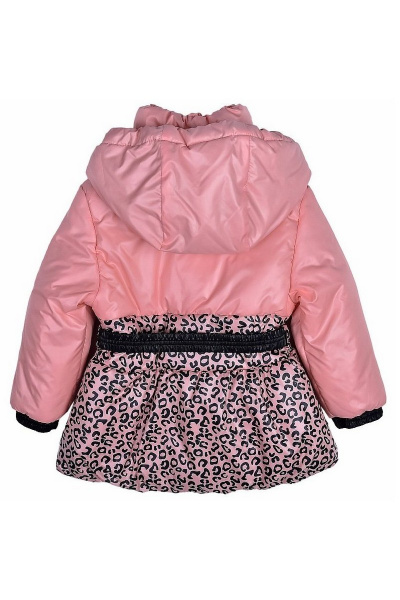 Куртка для девочки из мембранной плащевой ткани Bell Bimbo 163031 набивка/персик - фото 2
