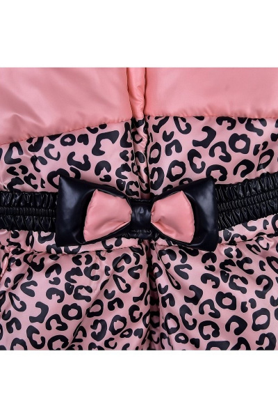 Куртка для девочки из мембранной плащевой ткани Bell Bimbo 163031 набивка/персик - фото 3