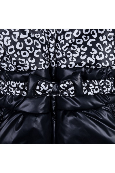 Куртка демисезонная мембранная водоотталкивающая из плащёвой ткани Bell Bimbo 163031 набивка/черный - фото 3