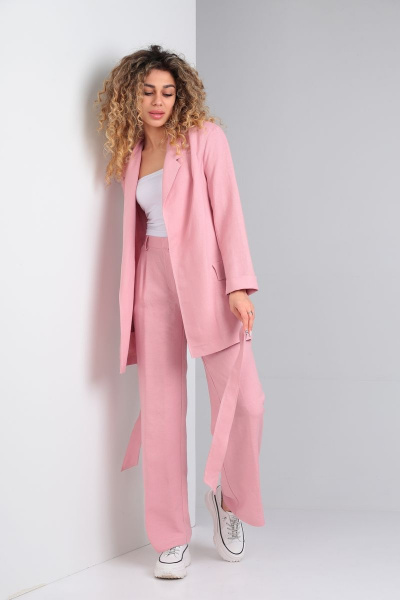 Брюки, жакет DOGGI 2854/1 фламинго - фото 1