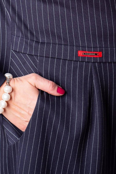 Платье полуприлегающее из вискозы с вертикальной полоской Camelia 2241 2 - фото 8