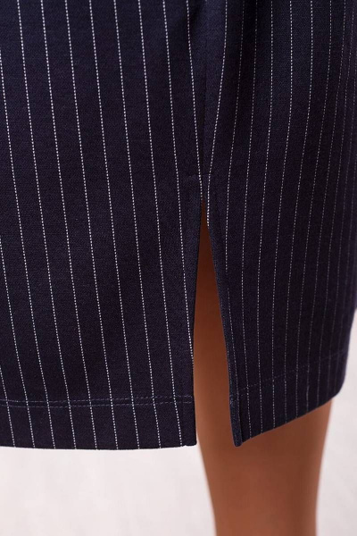 Платье полуприлегающее из вискозы с вертикальной полоской Camelia 2241 2 - фото 7