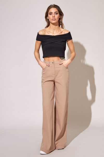 Брюки, жакет Rivoli 8026.2+5165.2 пшеничный - фото 4