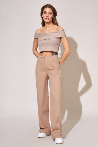 Топ Rivoli 2317.1 пыльный-бежевый - фото 1