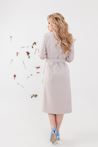 Платье NikVa 134 беж - фото 2