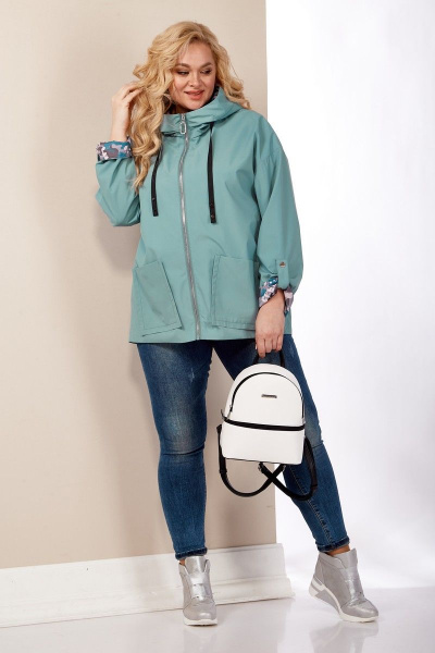 Куртка Shetti 2118 мята - фото 5