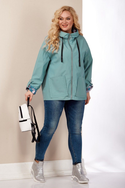Куртка Shetti 2118 мята - фото 2