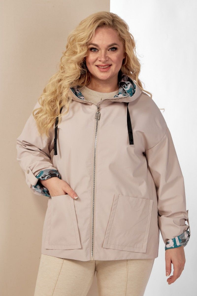 Куртка Shetti 2118 беж - фото 4