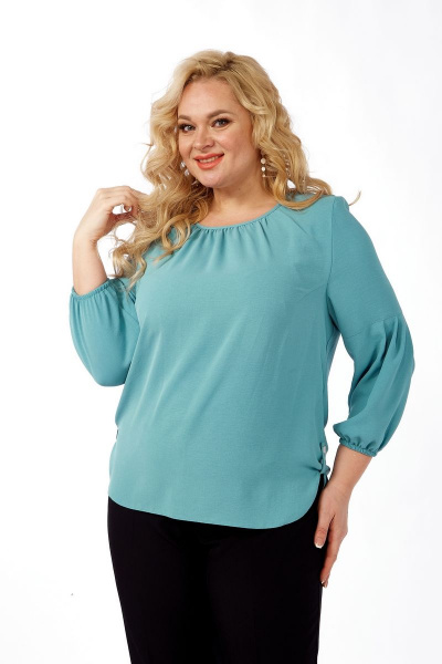 Блуза SOVITA 912 бирюза - фото 5