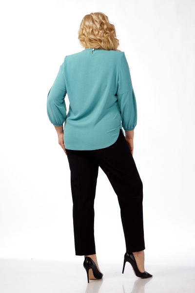 Блуза SOVITA 912 бирюза - фото 2