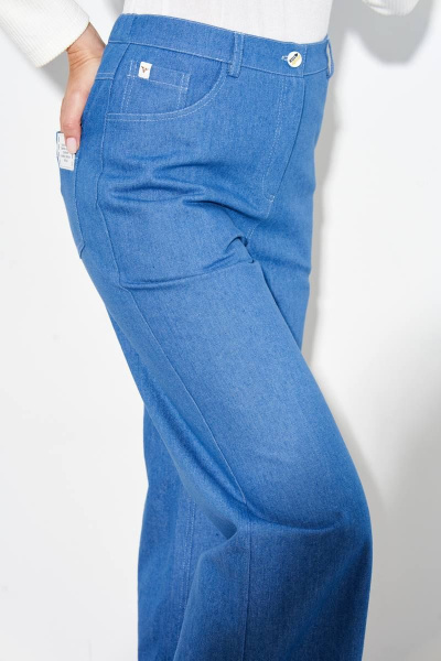 Брюки, рубашка FOXY FOX 1460 сине-белый - фото 6