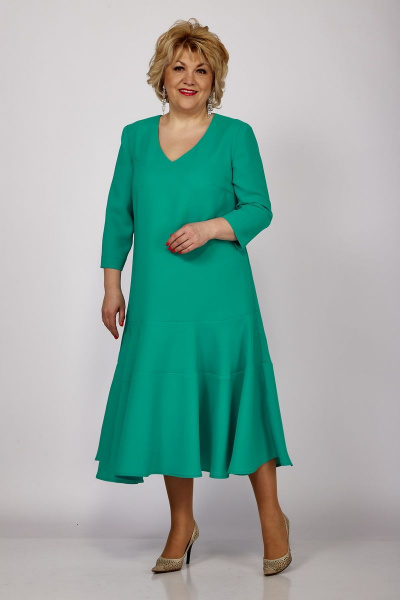 Платье Djerza 1267 зеленый - фото 5
