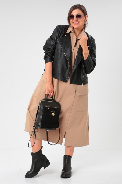 Куртка GRATTO 7113 ч. - фото 3