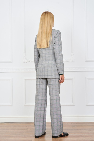 Костюм из жакета, брюк и джемпера в деловом стиле Azzara 827И - фото 2