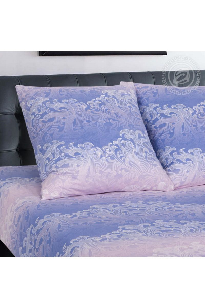 Домашний постельный комплект поплин 2-спальный евро АРТПОСТЕЛЬ 909 морозное_утро - фото 5