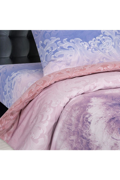 Домашний постельный комплект поплин 2-спальный евро АРТПОСТЕЛЬ 909 морозное_утро - фото 6