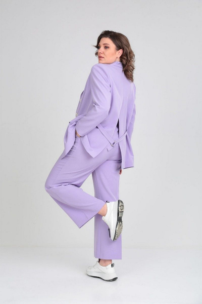 Брюки, жакет VIA-Mod 547 сирень - фото 5