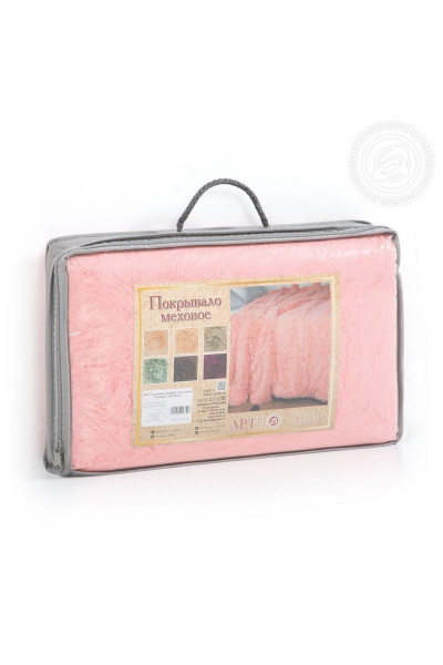 Плед АРТПОСТЕЛЬ 2822 розовый - фото 4