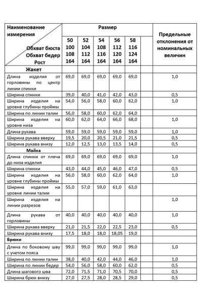 Блуза, брюки, жакет Deesses 3092 - фото 3